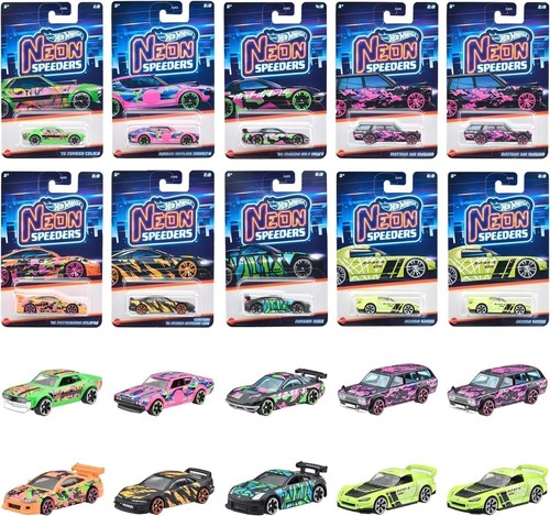 Lot De 6 Voitures Hot Wheels Édition Euro Style - Échelle 1:64, Détails Premium, Modèles Alfa, BMW, Porsche…