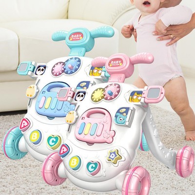 Baby Lauflernwagen für Kleinkinder Anti Überroll mit Gewichtszunahme Tank Aktivität