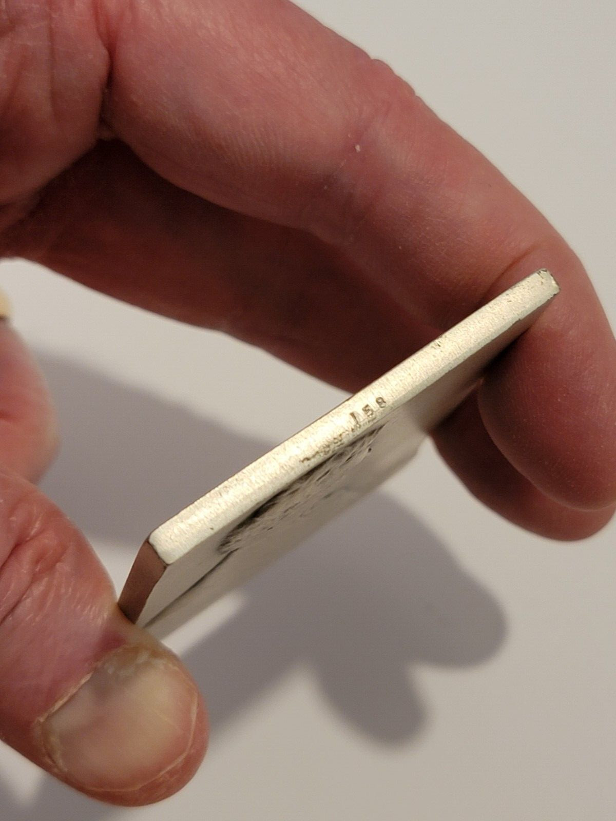 🌟 RARE  Victor David Brenner / Abraham Lincoln .999 Silver Plaque Medal