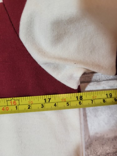 Art Class Girls Striped Polo Dress XXL Dark Red / White NEW w tags - Picture 7 of 9