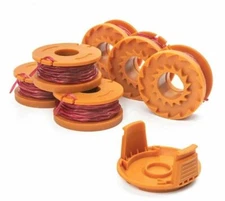 Replacement Grass Trimmer Spool 10ft Caps Line Weed Eater For Worx WA0010