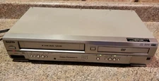 Sanyo DVW-7100A 4 Head VCR Combo Player VHS Recorder-Tested NO Remote 