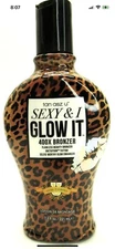 Tan Asz U Sexy & I Glow It 400X Flawless Beauty Bronzer Tanning Lotion 7.5 oz