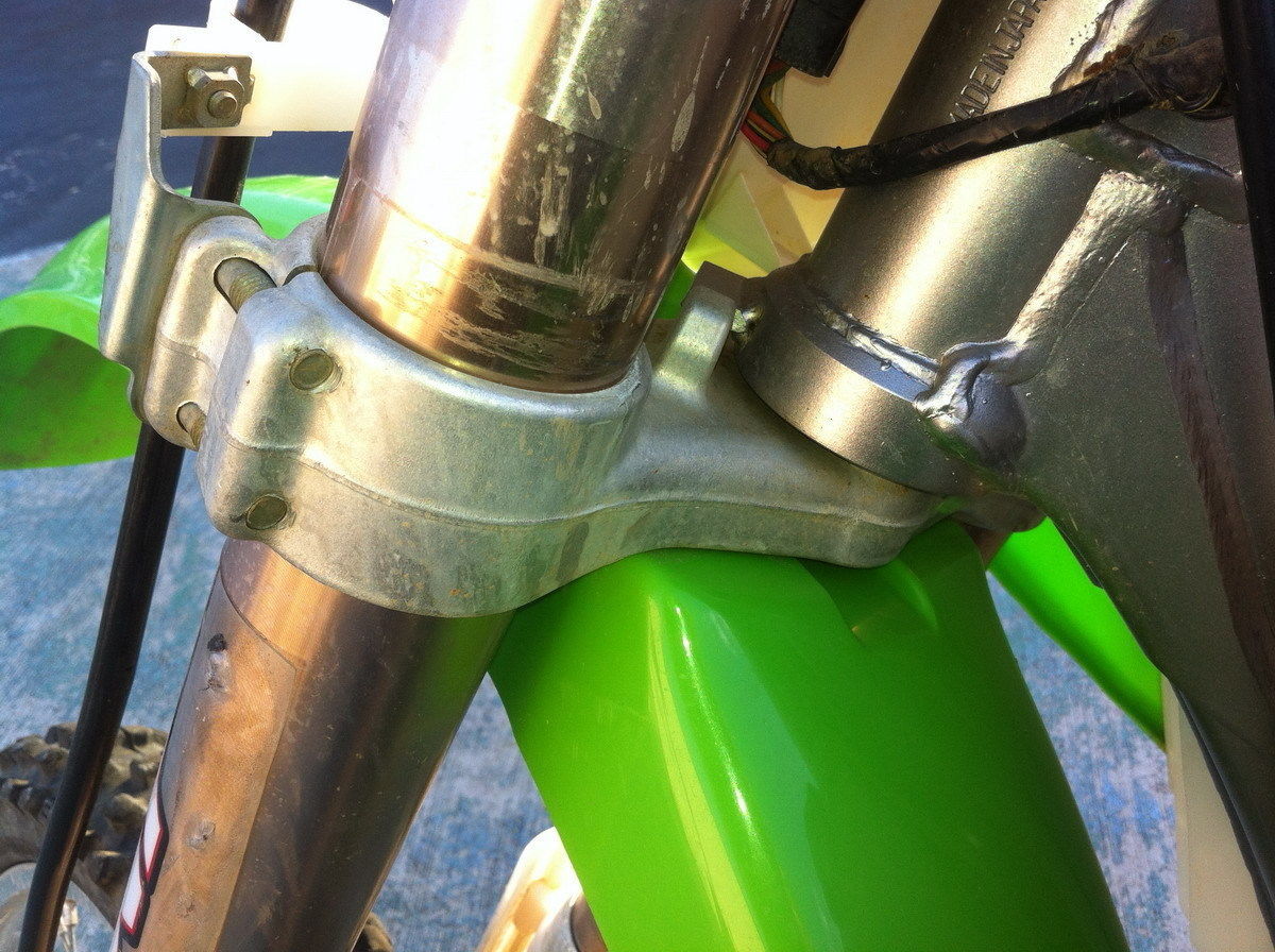 Triple Clamps Steering Stem Tree to suit Kawasaki KX250F KX KXF 250 0