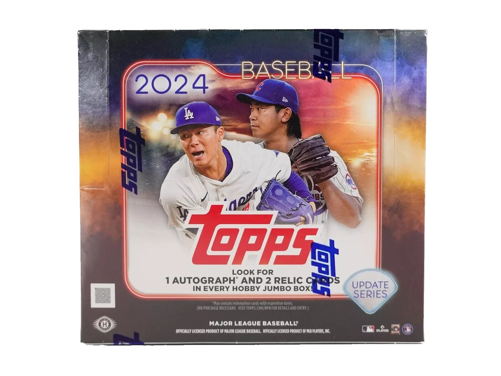 topps mlb 2024 update jumbo 未開封１箱 MLB 2024 TOPPS UPDATE SERIES JUMBO 1BOX : トレカショップ