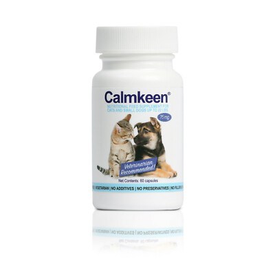 Calmkeen 75 mg for Small Dogs & Cats 60 ct Bottle ALWAYS FREE SHIPPING!!