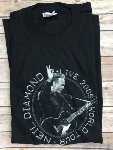 NEU Neil Diamon 2XL Shirt Vintage Neu ohne Etikett 2005 Konzerttour - Bild 1 von 4