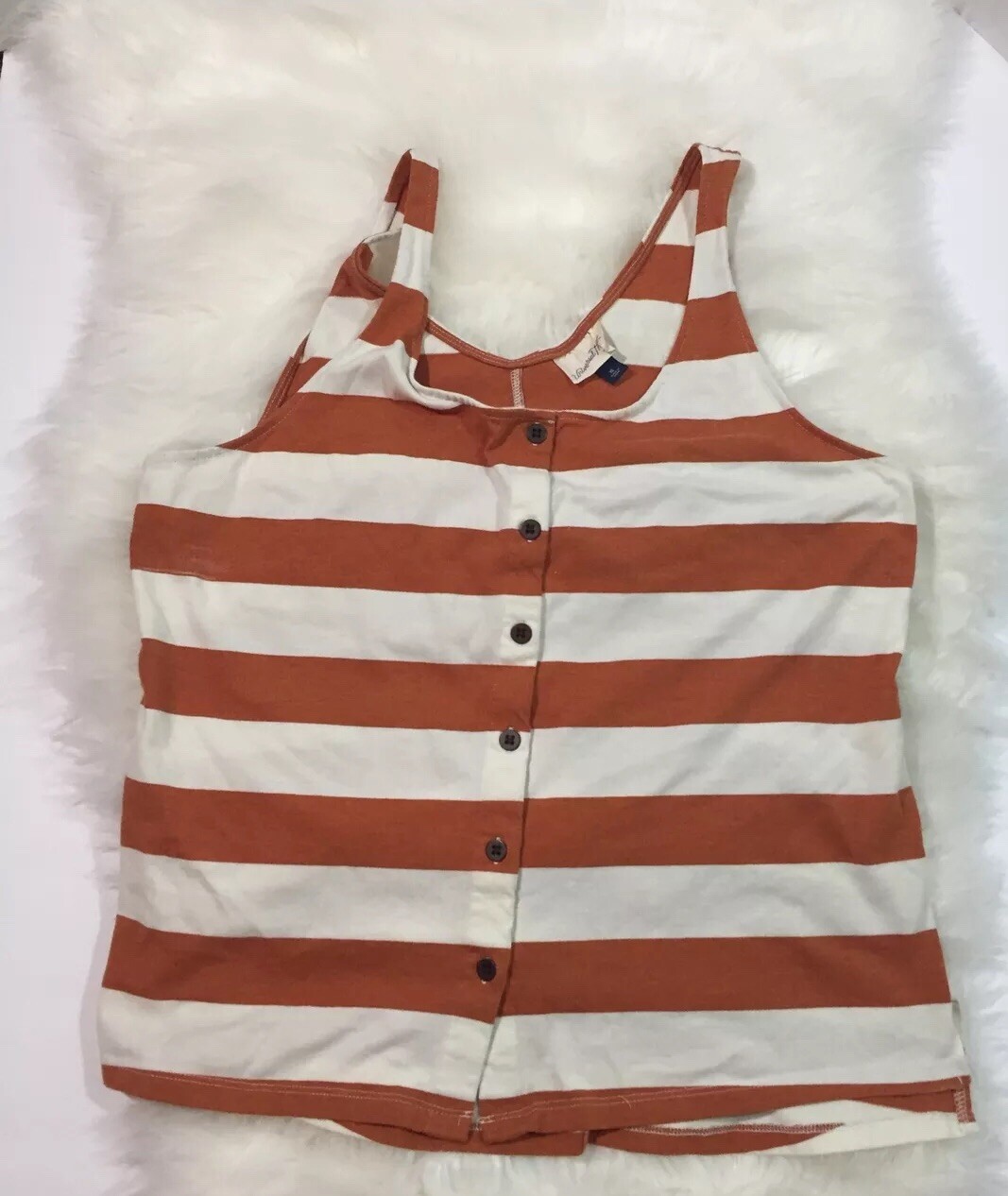 Universal Thread Size Small Orange Stripe Tank To… - image 2
