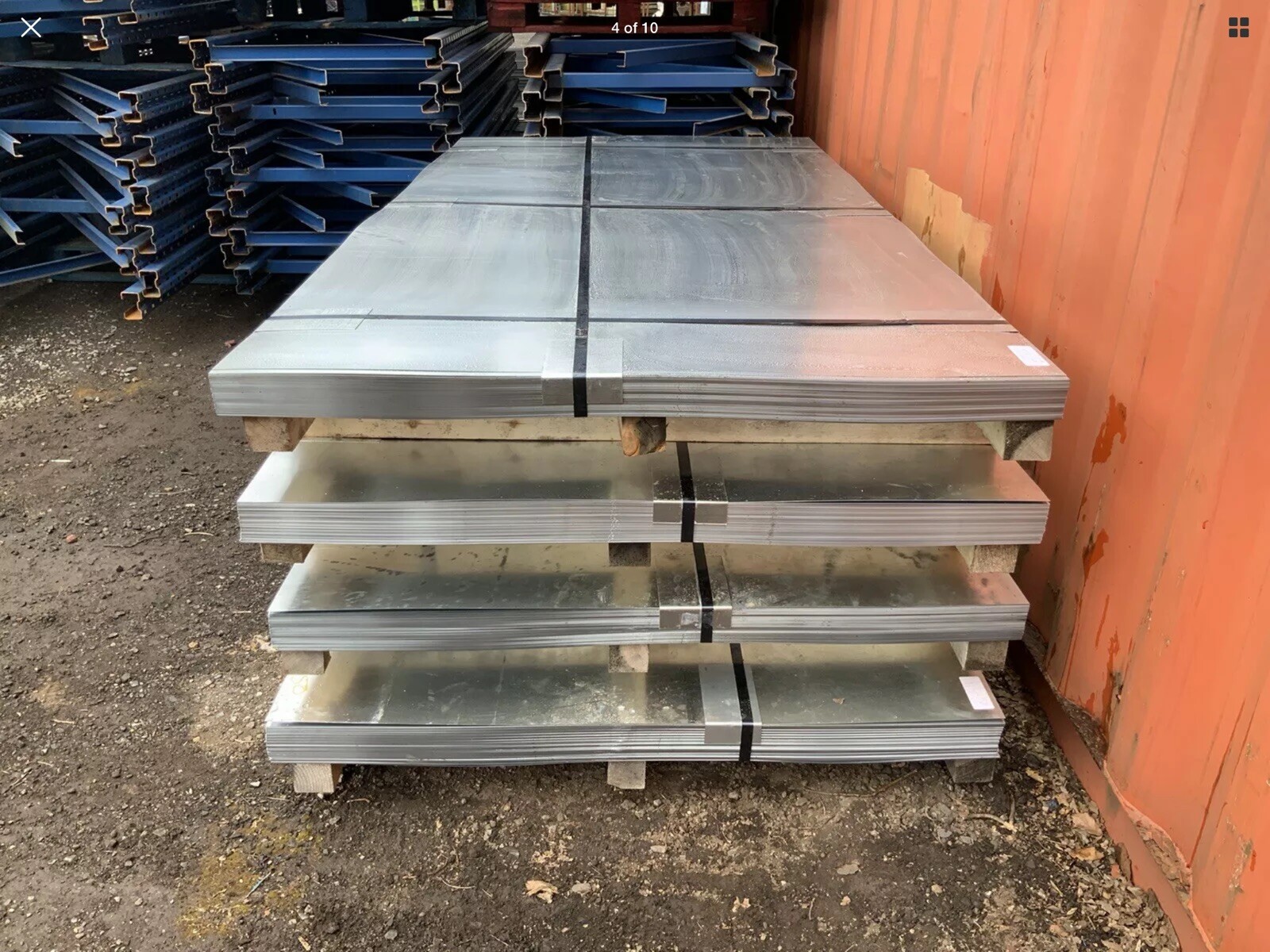 10ft Box Profile 32/1000 Metal, Tin, Steel Galvanized Roofing Sheets