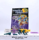 Sinnertwin 100% Complete W/CARDBACK & BUBBLE NEAR MINT 1987 G1 Transformers