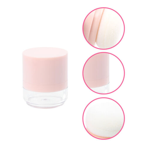 Bath Powder Containers Puff Make Up Powder Box Loose Powder Case Puff