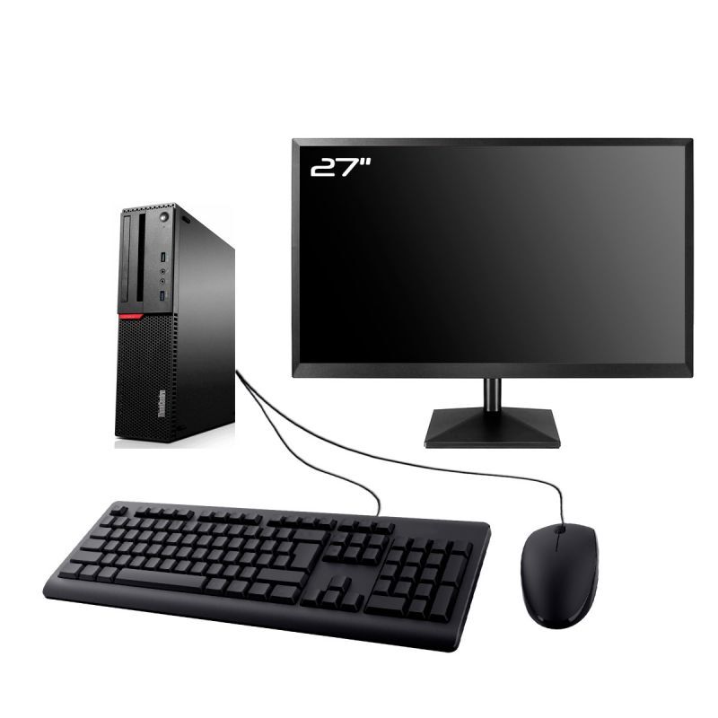 PC Lenovo ThinkCentre M800 SFF Intel G4400 RAM 64Go SDD
