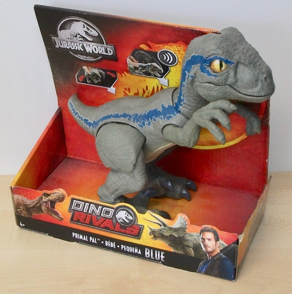 Jurassic World Primal Pal Blue Jurassic World Velociraptor Blue
