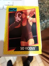 WCW WORLD CHAMPIONSHIP WRESTLING  1991 TRADING CARD #26 SID VICIOUS