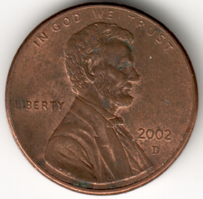 USA - 2002-D - Lincoln Memorial Cent - #98 | eBay