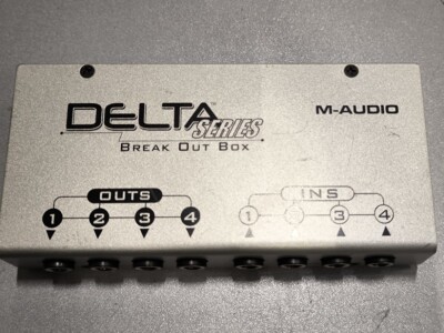 M-Audio Delta Series Break Out Box - Gebraucht, Arbeits, Zerkratzt