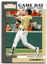 2019 PANINI CONTENDERS DRAFT PICKS COLLEGIATE GAME DAY TICKET JJ BLEDAY