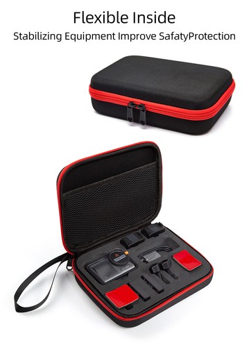 Storage Case Carrying Bag Portable For DJI Osmo Action 5 Pro Camera Accessorie - Imagen 8 de 27