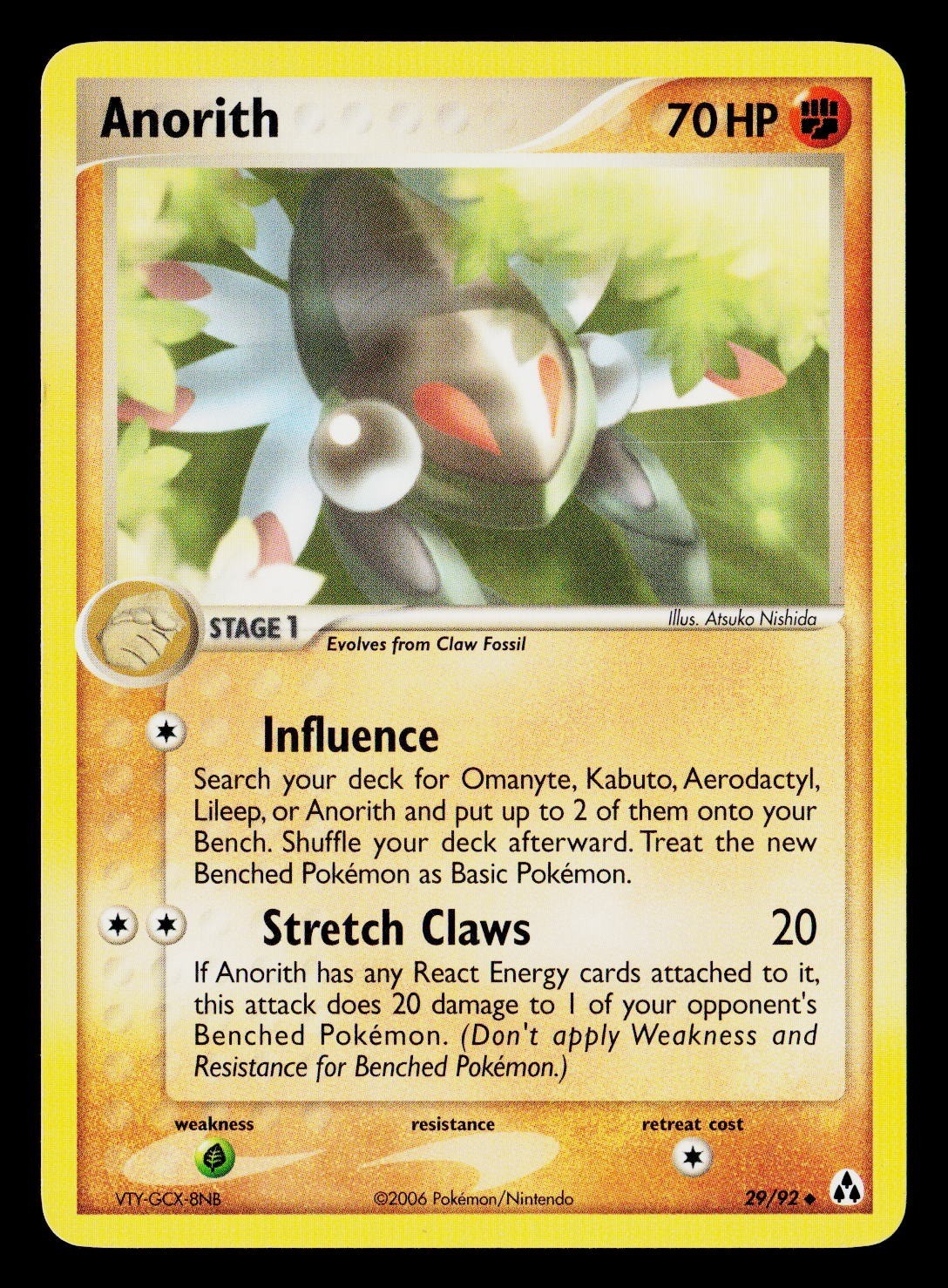 EX Legend Maker #29/92 Anorith