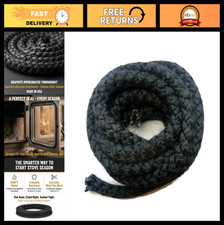 Replacement Wood Stove Gasket Rope 3/4" x 84" - High-Temperature Seal, USA Made