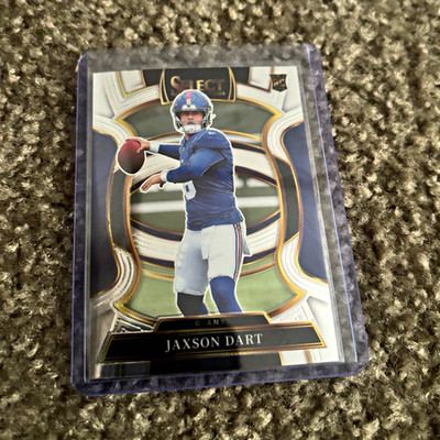 Panini 2025 Select Concourse Jaxson Dart Football Giants Card #93