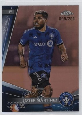 2024 Topps Chrome MLS Rose Gold Refractor /250 Josef Martinez Martínez #63 1l2