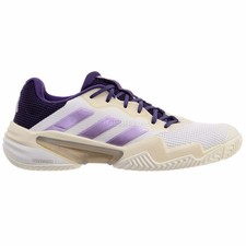 Adidas Barricade 13 Womens Hard Court Tennis Shoes HC, White Purple, Pick Size