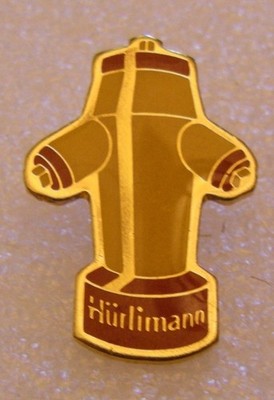 Anstecknadel HURLIMANN BEER BIER FIRE HYDRANT FEUERWEHRMUND Vintage Pin Badge