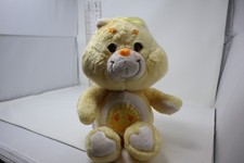 Vtg Kenner 1983 Care Bears 13 in Funshine Bear Yellow Sunshine Stuffed Plush