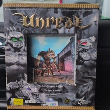 Unreal PC Big Box 1998 Computer Game Rare  unreal Tournament 