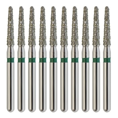 Multi-Use Dental Diamond Burs FG Round End Taper Friction Grip 856/016C Coarse