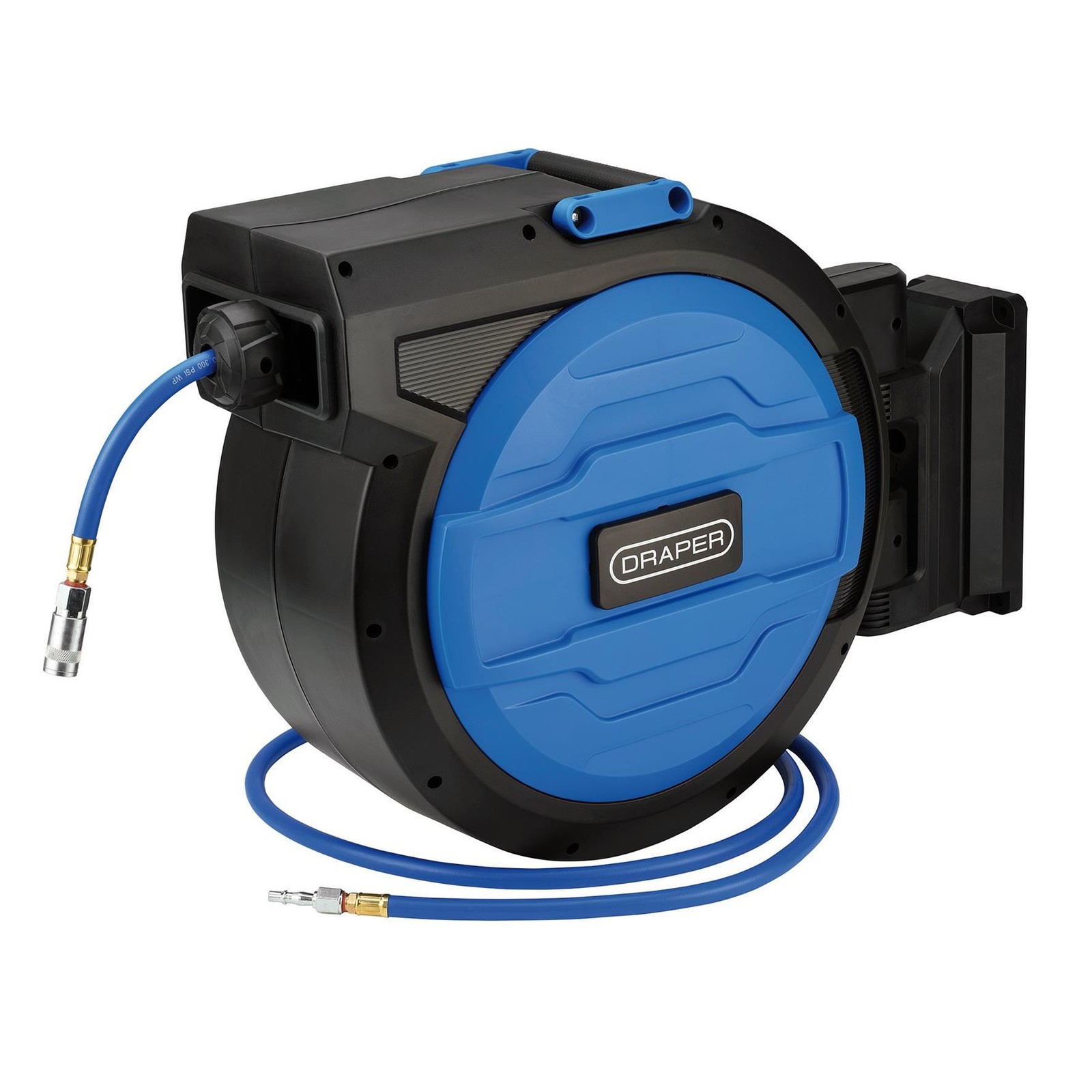 Draper Retractable Air Hose Reel, 30m, 10mm ID