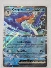 Pokemon Quaquaval ex SVP 035 Black Star Promo Ultra Rare Holo NM