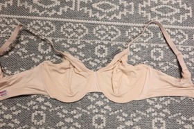 New Wacoal Perfect Primer Full Figure Underwire Bra - Size 34C - Sand - # 855213