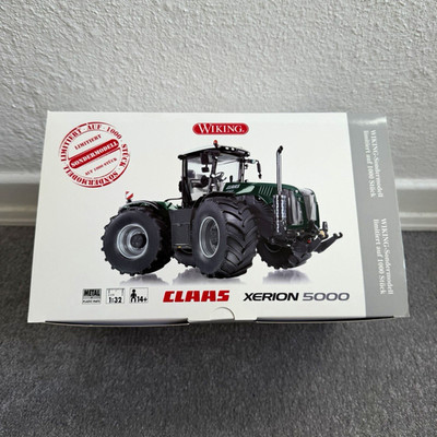 WIKING CLAAS Xerion 5000 Traktor 1:32 Metall, limitierte Auflage