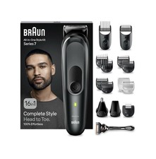 Braun Series 7 All-in-One Style Kit MGK7470 Beard, Head & Body Trimmer 16 in 1 