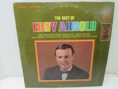 Eddy Arnold The Best Of Eddy Arnold RCA Victor LSP-3565 1967 1st Press Vinyl LP