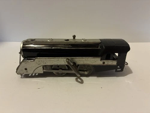 Marx Hafner 1010 Wind Up Tin Locomotive. Tested See Description
