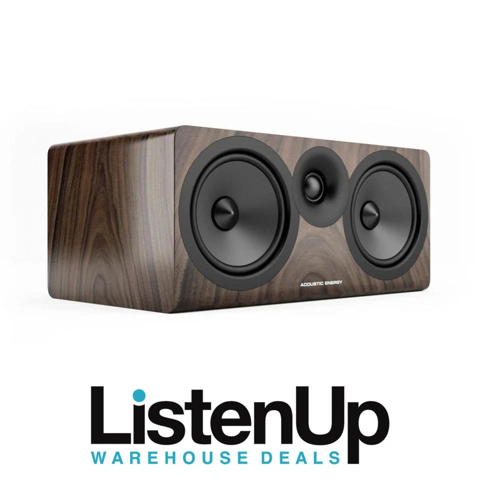 Acoustic Energy AE107² 2-Way Center Channel Speaker - Walnut - Image 3 of 3