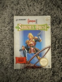 Castlevania 2 Simon's Quest Nintendo NES nice box condition with manual