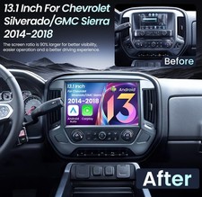 4G Stereo for Chevy Silverado GMC Sierra 1500 2500 3500 2014-2018 carplay radio