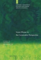 Artemis Alexiadou (U. A.) | Noun Phrase In The Generative Perspective | Buch