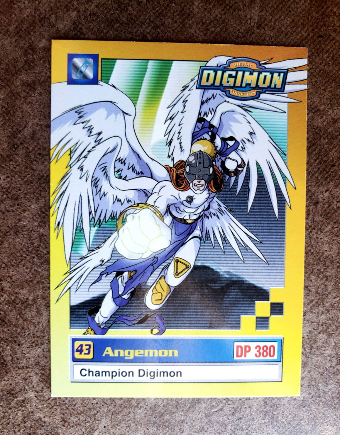 1999 Upper Deck DIGIMON SERIES 1 ANGEMON Champion Digimon DP350 Trading Card #30
