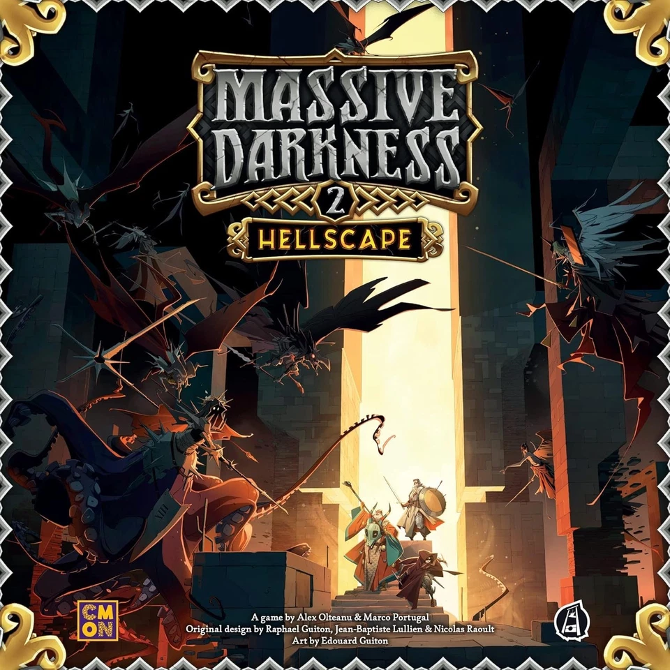 Epic Massive Darkness 2: Hellscape Board Game - Unique Heroes, 60-Min Playtime - Image 4 of 4