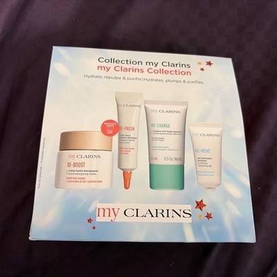 My Clarins Collection- hydrates, plumps & purifies. NEW IN BOX