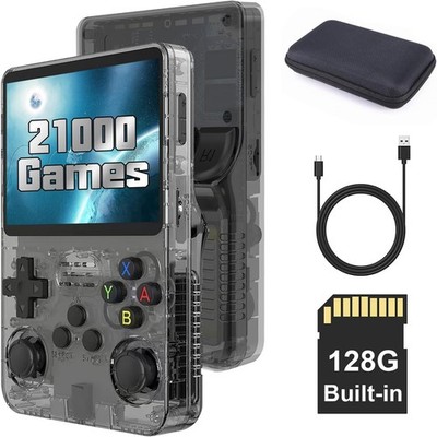 R36S - Retro-Handheld-Spielkonsole -128GB NEU Blitzversand Linux-System