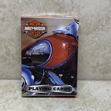 Harley Davidson Motorcycle Playing Cards Poker New Bicycle 2003