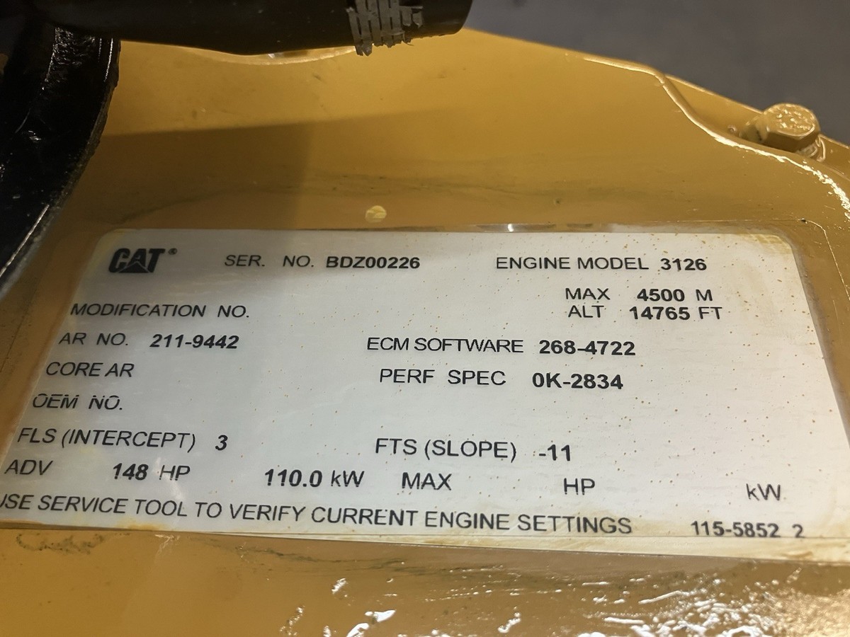 NEW CATERPILLAR 3126 TURBO DIESEL ENGINE 290 HP | eBay