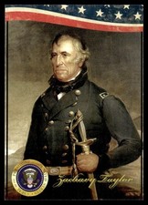 2018 POTUS Historic Autographs Zachary Taylor  #12