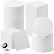 160 Sheets Microwave Kiln Papers, Include 80 Sheet 4.7 Inch Round and 80 Shee...